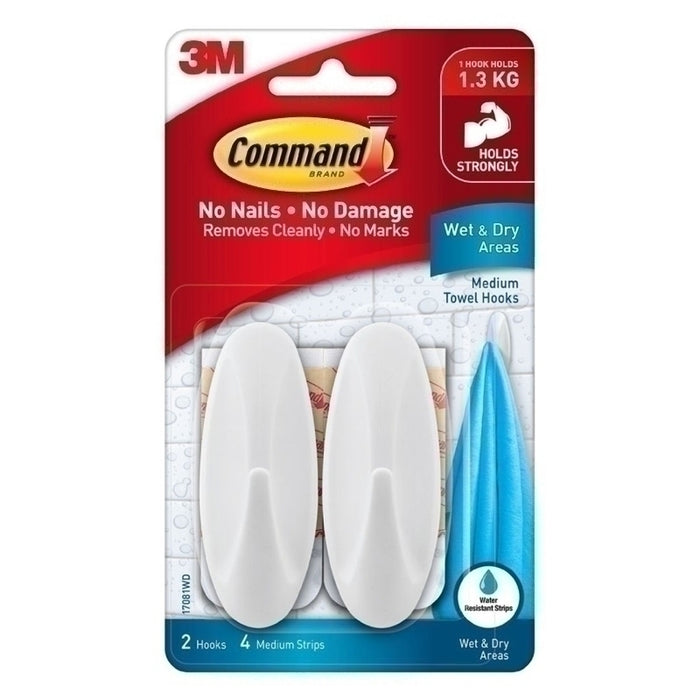 Command Hook 17081WD Pk2 Bx6