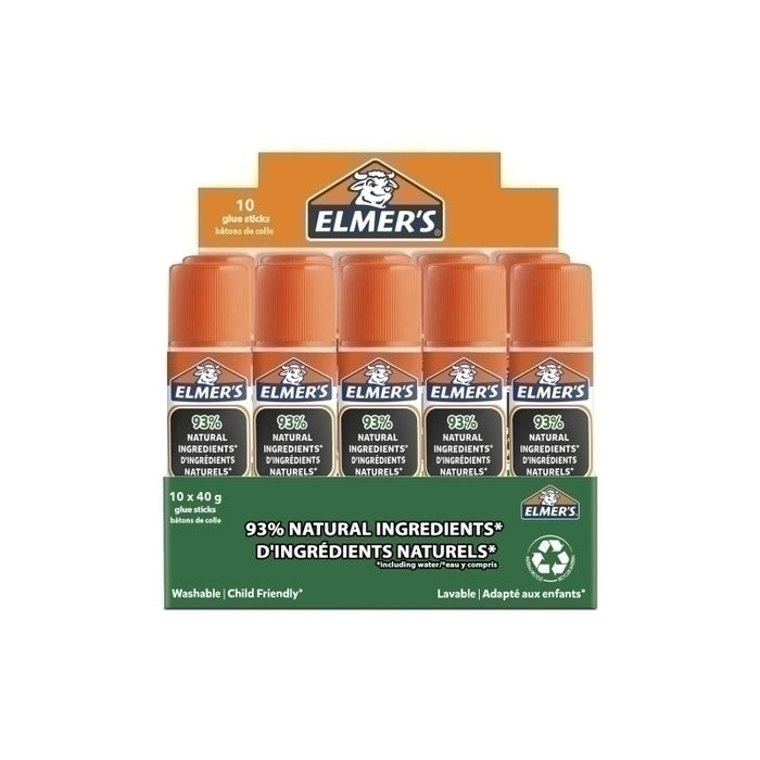 Elmers Eco Glue Stick 40g Bx10