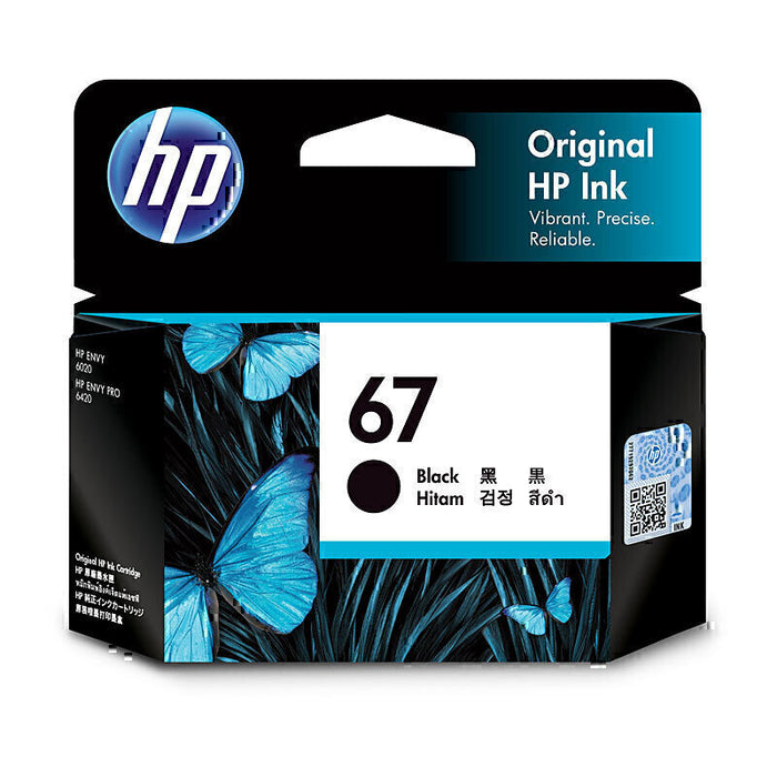 HP #67 Black Ink 3YM56AA