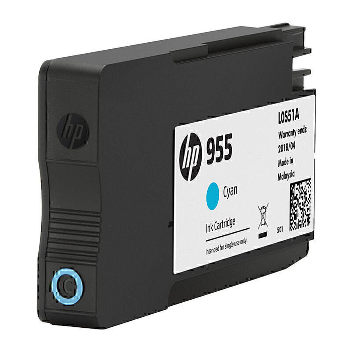 HP #955 Cyan Ink L0S51AA