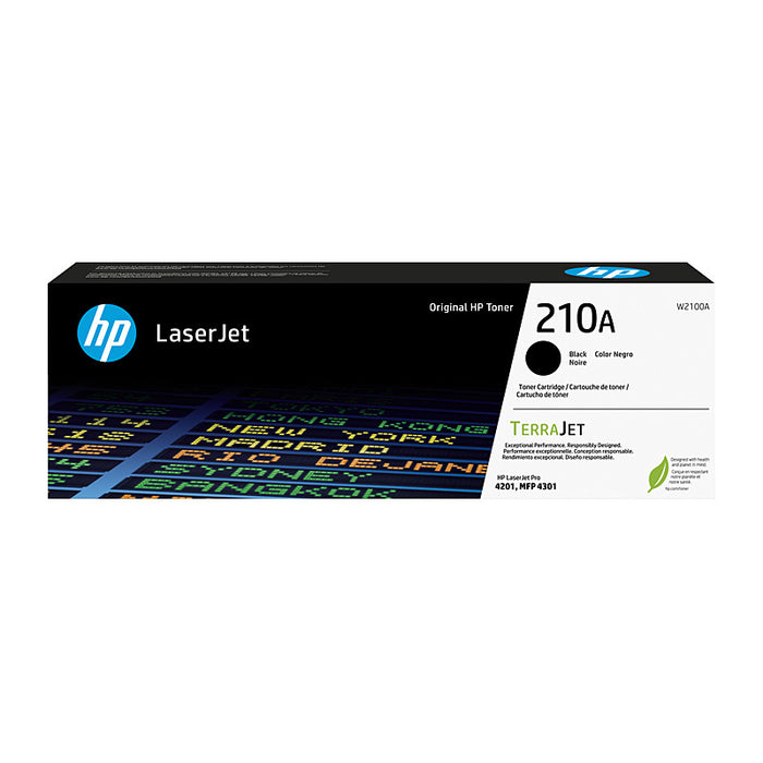 HP #210A Black Toner W2100A