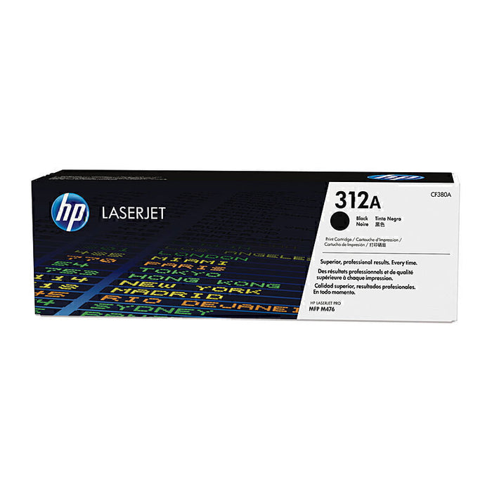 HP #312A Black Toner CF380A