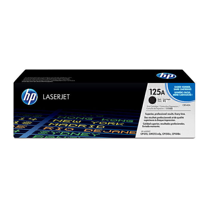 HP #125A Black Toner CB540A