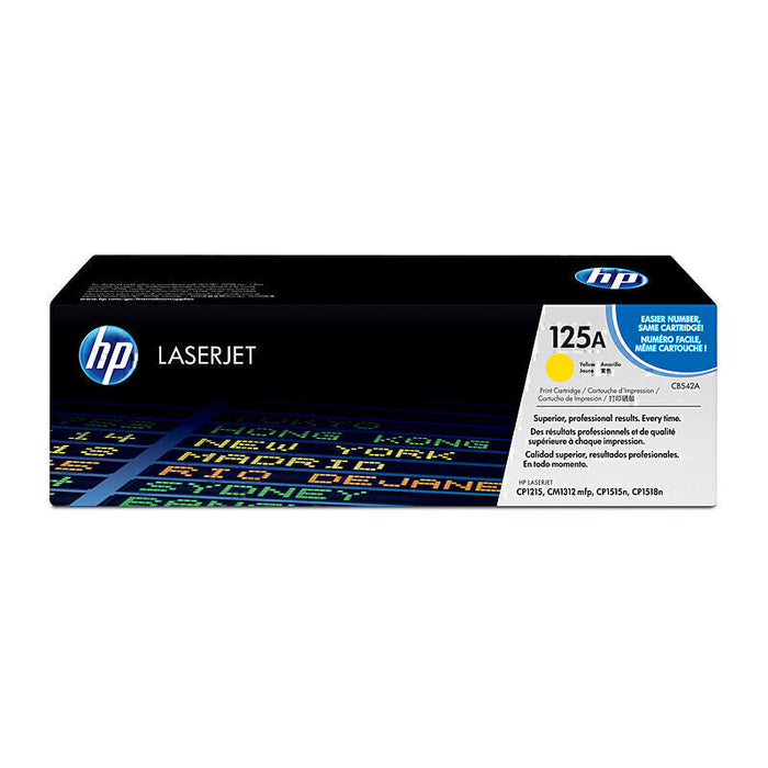 HP #125A Yellow Toner CB542A