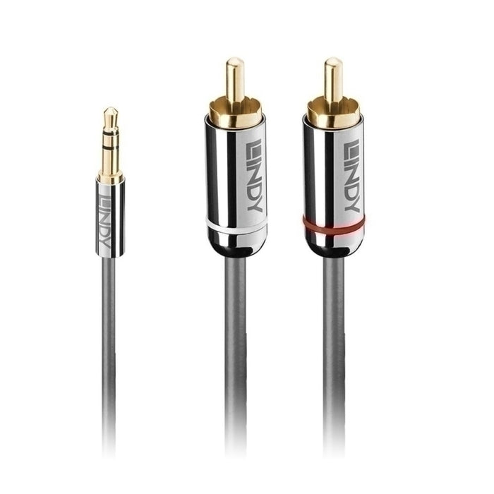 Lindy 0.5m 3.5mm RCA Aud Cbl