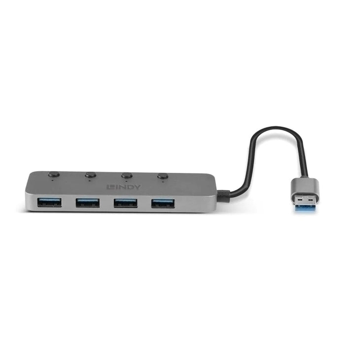 Lindy 4 Port USB 3.0 Hub Switc