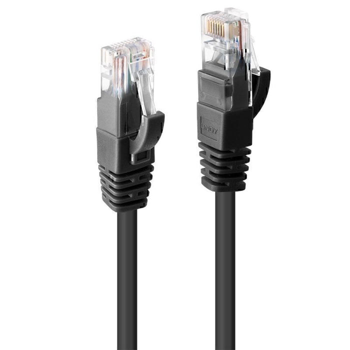 Lindy 10m CAT6 UTP Cable BK