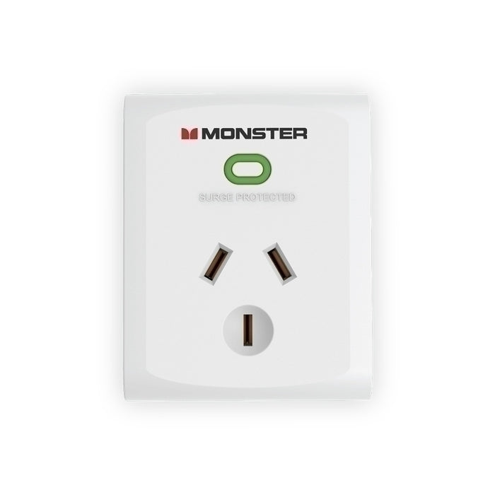 Monster 1-Port Surge White