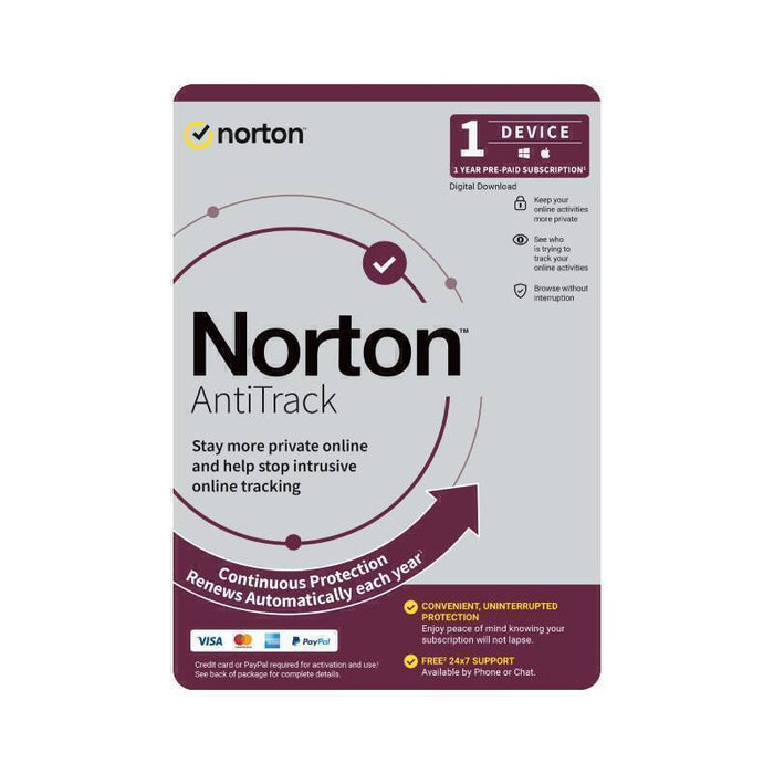 Norton Antitrack 1U 1 D 1 Yr