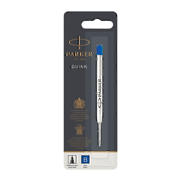 Parker BP Refill Broad Blu Tip