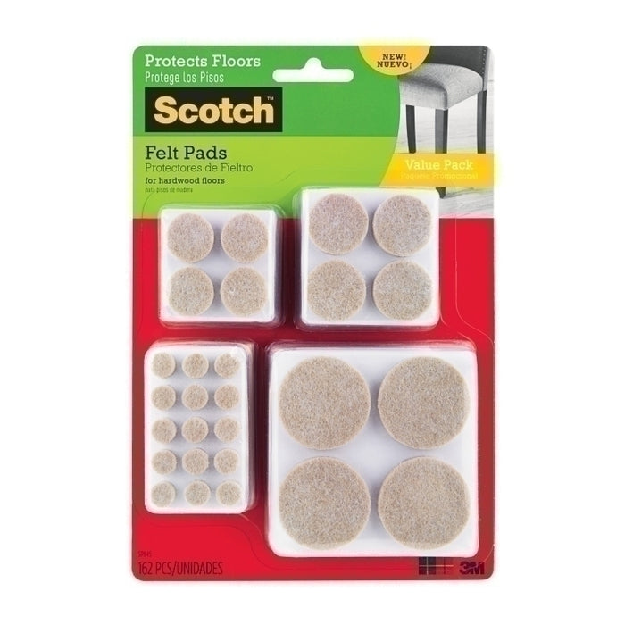 SCT Felt Pads SP845 Pk162 Bx4