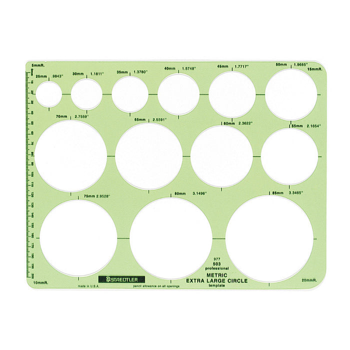 Staed Template Circle Extra Lg