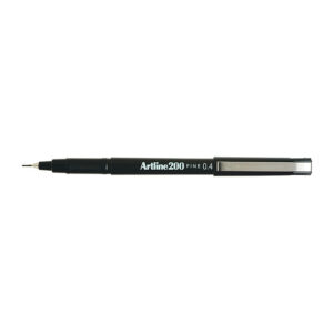 Artline 200 Fline Pen Blk Bx12