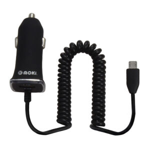 Moki Fixed MicroUSB Car Charge