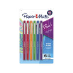 PM Flair FeltTip Pastl Pk6 Bx6